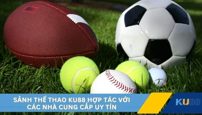 Sảnh thể thao KU88 hợp tác với các nhà cung cấp uy tín