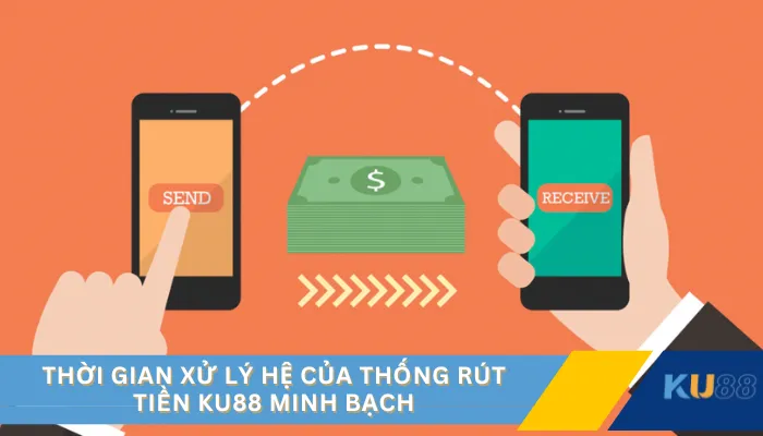Thời gian xử lý hệ của thống rút tiền KU88 minh bạch
