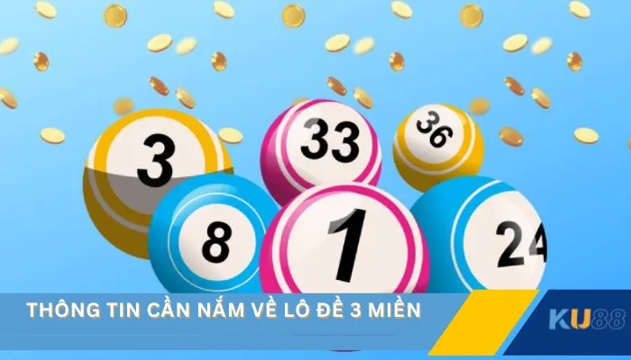 Thông tin cần nắm về lô đề 3 miền